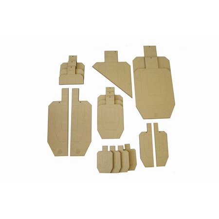 DAA Dry Fire Target Set IDPA