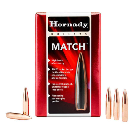 HORNADY 22 (.224) BTHP 75gr