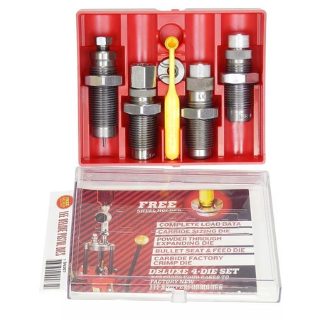 LEE Deluxe Pistol 4-Die Carbide Set