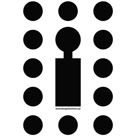 RANGE SOLUTIONS Tarcza wojskowa T4 Bulinek