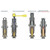LEE Deluxe Pistol 4-Die Carbide Set